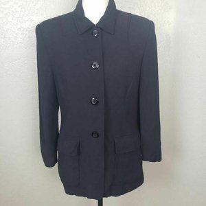 Philippe Adec Suit Jacket Blazer 3/4 Sleeve 10
